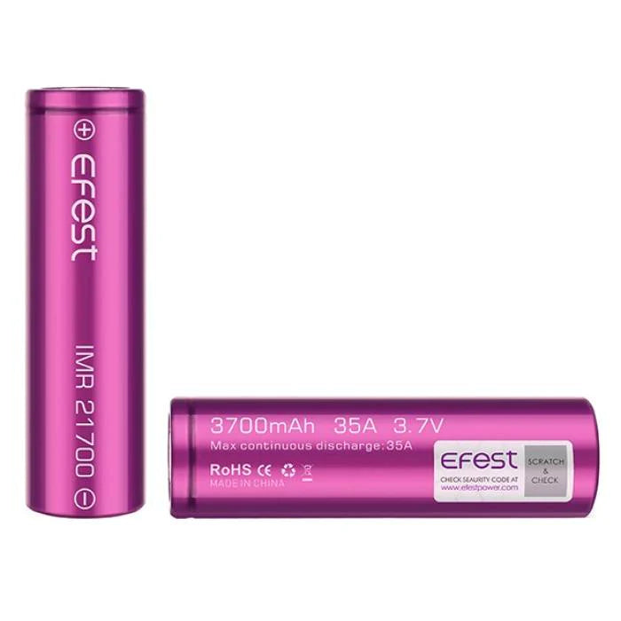 EFEST 21700 3700MAH 35A IMR BATTERY