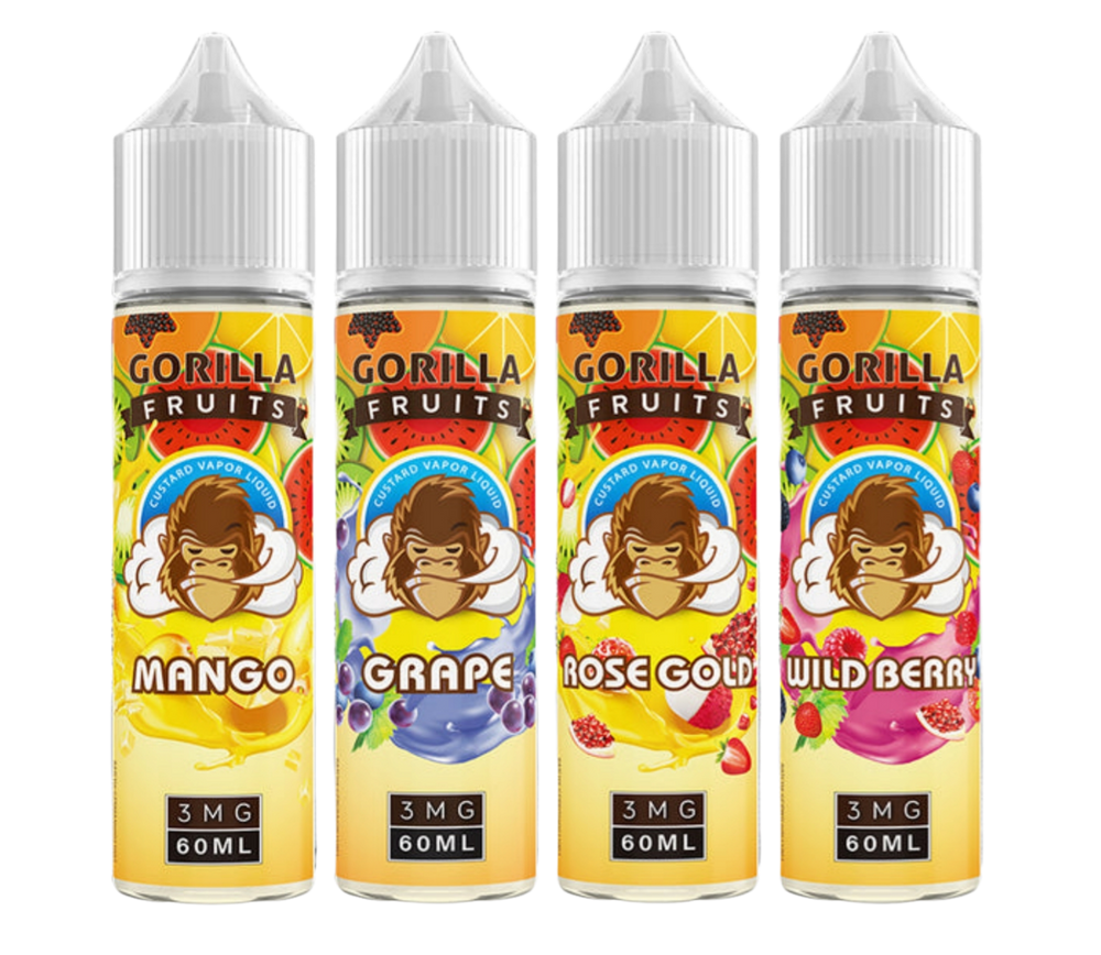 GORILLA FRUITS 3MG 60ML - VAPES STREET