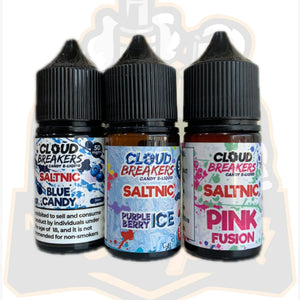 CLOUD BREAKERS SALTNIC 30MG & 50MG 30ML