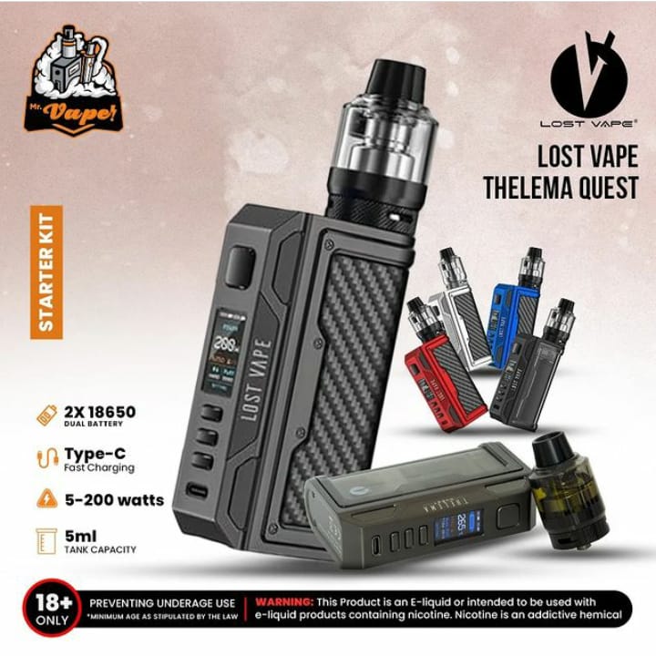 LOST VAPE THELEMA DNA 250C BOX MOD